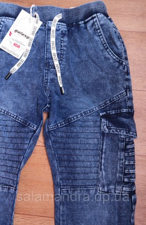 
Стильные джинсы на мальчика
Ткань джинсовая стрейчевая (тянется), средней плотн. . фото 4