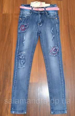 
Ткань джинсовая стрейчевая (тянется), средней плотности, на весну и лето, по та. . фото 2