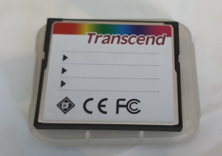 продается новая Карта памяти Transcend Compact Flash 32gb 1000x. . фото 3