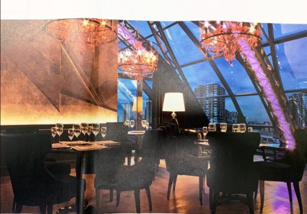 Аренда панорамного видового ресторана на Печерске, общая площадь 420 м2. Печерск. . фото 2