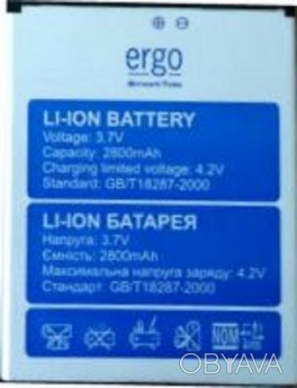 Аккумулятор Ergo 3G 5.0, 3G 5.5, 3G 4.5, A500 Best, A502 Aurum, A503 Optima, A55. . фото 1