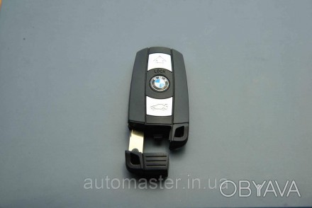 Корпус смарт ключа для BMW Е60, Е65, Е70, Е87, Е90, Х1, Х5, Х6 (БМВ) 3 - кнопки . . фото 1