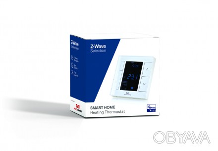 
Термостат электрического отопления Z-Wave настенный Z-Wave Selection — ZWSEHT
Т. . фото 1