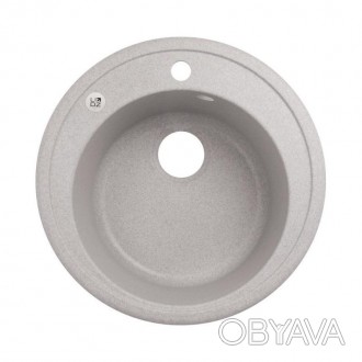 Кухонна мийка Lidz (GRA-09) D510/200 виготовлена з якісного штучного каменю, має. . фото 1