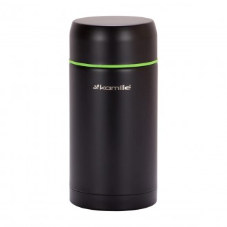 Термос пищевой из нержавеющей стали Kamille 1 л (KM 2093). Одесса. фото 1