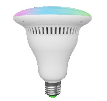 Умная музыкальная ЛЭД лампочка с Bluetooth динамиком + RGB 

Смарт лампоч. . фото 2