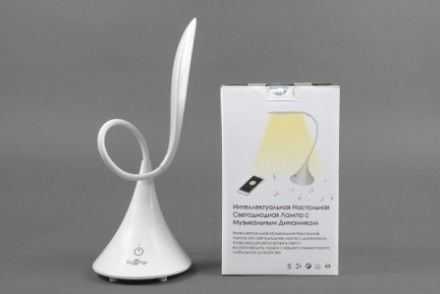 Смарт лампа колонка настольная LED Bluetooth | Smart LED Music Desk Lamp -&. . фото 7