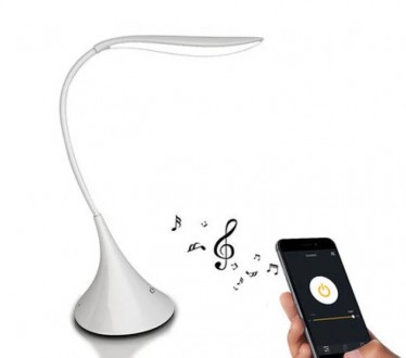 Смарт лампа колонка настольная LED Bluetooth | Smart LED Music Desk Lamp -&. . фото 2