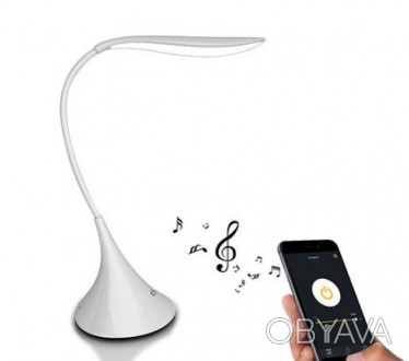 Смарт лампа колонка настольная LED Bluetooth | Smart LED Music Desk Lamp -&. . фото 1