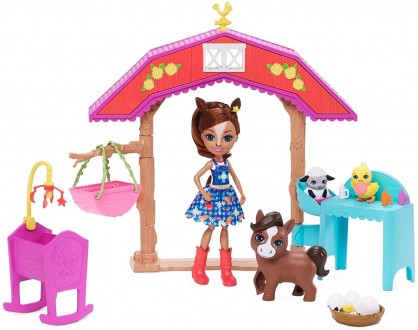 Игровой набор Enchantimals с лошадкой Хейди Barnyard Nursery with Haydie Horse. Геническ. фото 1 Игровой набор Enchantimals с лошадкой Хейди Barnyard Nursery with Haydie Horse. Геническ. фото 1