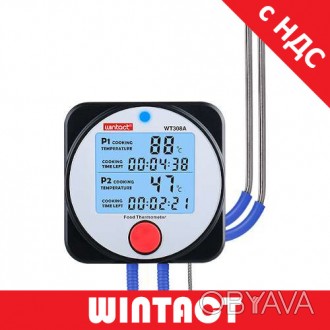 Термометр для мяса WT308A производства фирмы Wintact это удобный, высокоточный и. . фото 1