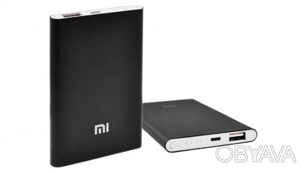 Powerbank slim павербанк тонкий Mi черный цвет 5V 1A.Технические характеристикиЕ. . фото 1