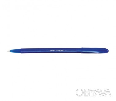 Ручка кулькова Unimax Spectrum 1 мм синя корпус синій UX-100-02
 
Характеристики. . фото 1