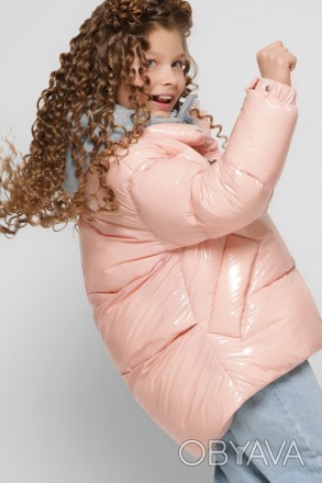 Зимняя детская куртка для девочки, X-Woyz
Трендовая дутая куртка на экопухе. Мод. . фото 1