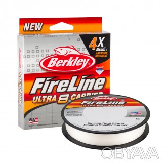 Плетеный шнур Berkley FireLine Ultra 8 Crystal - оригинальная американская плете. . фото 1
