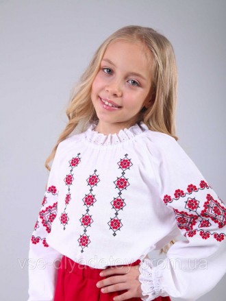 Нарядная детская вышиванка 2 для девочки
Glazdov – торговая марка, что поч. . фото 2
