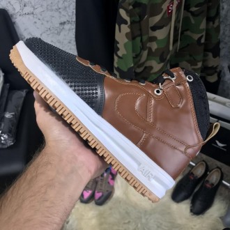 Кроссовки Nike Lunar Force 1 Duckboot Brown. Київ. фото 1 Кроссовки Nike Lunar Force 1 Duckboot Brown. Київ. фото 1