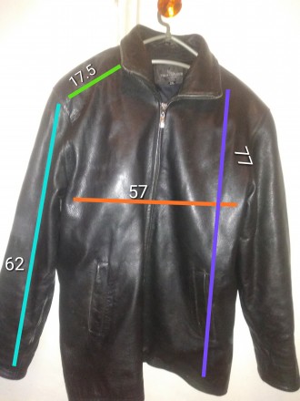 Продам мужскую, кожанную куртку  2 в 1 м
Утепленная. Размер-2XL. Все остальные . . фото 2