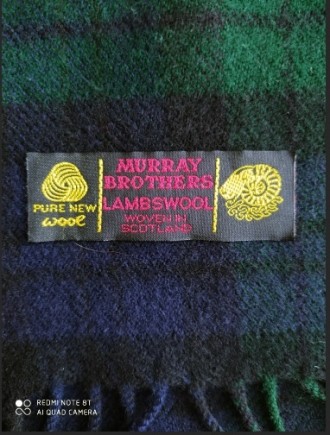 Шарф. 100% шерсть ( Lambswool)
100% pure new wool.
НОВЫЙ

Сделано в Шотланди. . фото 3