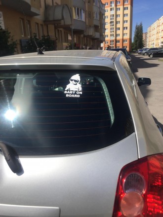 Новые наклейки
Предупреждающие наклейки о присутствии ребенка в Вашем авто
Шир. . фото 7