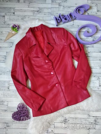 Пиджак женский красный
в идеальном состоянии
Размер 42 (S)
Замеры:
длина 64 см
р. . фото 1
