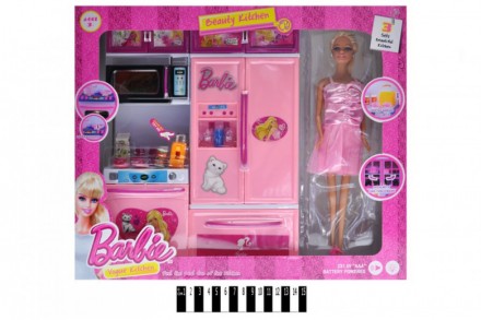 Лялька 'BARBIE' з кухонним набором X221P2. Івано-Франківськ. фото 1 Лялька 'BARBIE' з кухонним набором X221P2. Івано-Франківськ. фото 1
