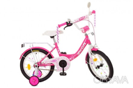 
Велосипед PROF1 18д. XD1813 Princess, малиновий Детальніше тут: http://www.baby. . фото 1