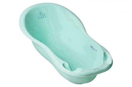 Ванночка 102 см KR-005-105 LUX Зайчики зі зливом та термометром Мятний EGA. Івано-Франківськ. фото 1 Ванночка 102 см KR-005-105 LUX Зайчики зі зливом та термометром Мятний EGA. Івано-Франківськ. фото 1
