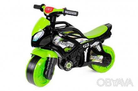 
Мотоцикл музичний чорно-зелений 5774 ТЕХНОК Детальніше тут: http://www.babytoys. . фото 1