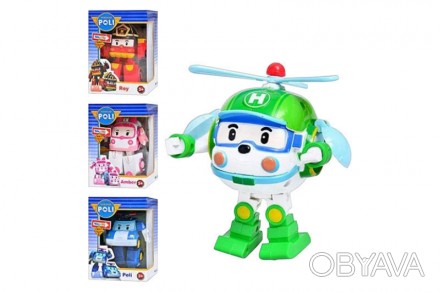 
Трансформер Robocar POLI 83169/70/71/72 (4 види) в коробці 15*10*11 см Детальні. . фото 1