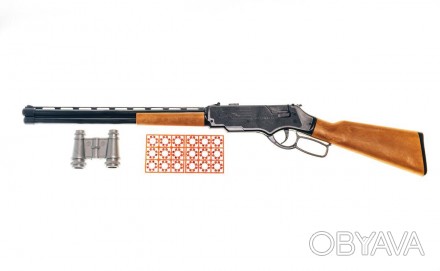 Винчестер игрушечная винтовка с пистонами и оптика и бинокль 248Винчестер Игруше. . фото 1