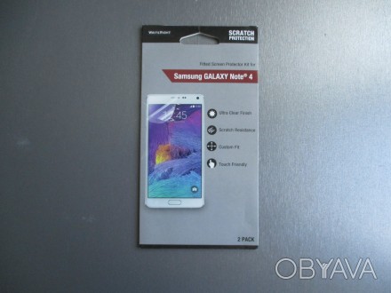 Защитная пленка WriteRight для Samsung Galaxy Note 4 N910.
Цена указана за плен. . фото 1