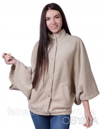 Яркая женская флисовая куртка - кофта
 
 Куртка кофта выполнена из мягкого плотн. . фото 1
