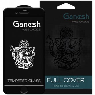 Защитное стекло Ganesh 3D для Apple iPhone 7 plus / 8 plus (5.5") (Белый). . фото 2