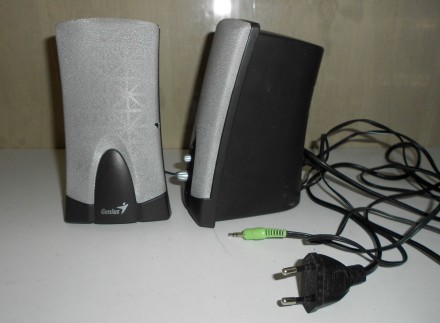 Две аудио колонки Genius для домашнего компьютера, ноутбука,  MP3-плейера, смарт. . фото 5