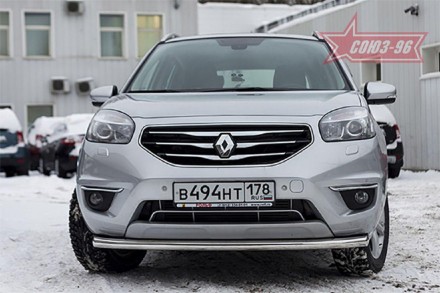 Труба одинарная на Renault Koleos (60 диаметр). Київ. фото 1 Труба одинарная на Renault Koleos (60 диаметр). Київ. фото 1