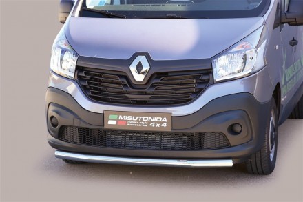 Труба одинарная на Renault Traffic нерж. (60 диаметр). Київ. фото 1 Труба одинарная на Renault Traffic нерж. (60 диаметр). Київ. фото 1