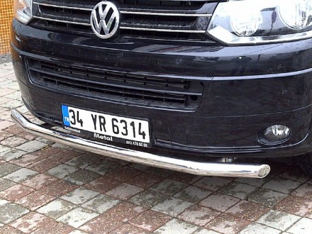 Труба одинарная на Volkswagen Transporter T5 GP (60 диаметр). Київ. фото 1 Труба одинарная на Volkswagen Transporter T5 GP (60 диаметр). Київ. фото 1