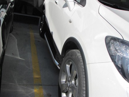 Защита порогов, подножки - Пороги на Opel Mokka Элегант. . фото 4