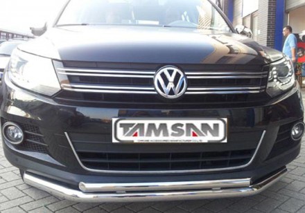 Труба двойная на Volkswagen Tiguan 2011-2016. Киев. фото 1 Труба двойная на Volkswagen Tiguan 2011-2016. Киев. фото 1