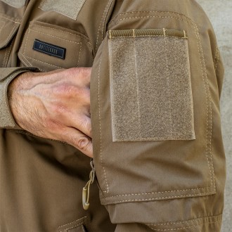 
Куртка - ветровка, серия (ANTITERROR II), в расцветке COYOTE (койот) с подкладк. . фото 8
