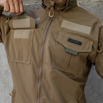 
Куртка - ветровка, серия (ANTITERROR II), в расцветке COYOTE (койот) с подкладк. . фото 6
