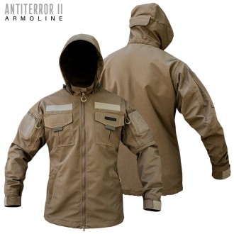 
Куртка - ветровка, серия (ANTITERROR II), в расцветке COYOTE (койот) с подкладк. . фото 4