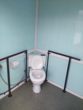 Мобильная туалетная кабина «Для инвалидов» предназначена для использ. . фото 8