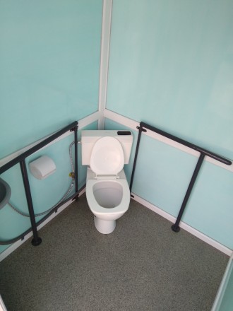 Мобильная туалетная кабина «Для инвалидов» предназначена для использ. . фото 5