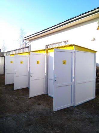 Мобильная туалетная кабина «Для инвалидов» предназначена для использ. . фото 10
