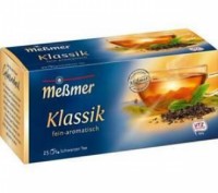 Чай Messmer Черный Байховый Klassik 25s 43 g. Київ. фото 1 Чай Messmer Черный Байховый Klassik 25s 43 g. Київ. фото 1