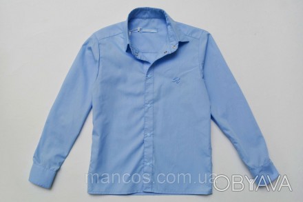 Рубашка SmileTime с длинным рукавом для школьника, синяя
Новая коллекция рубашек. . фото 1