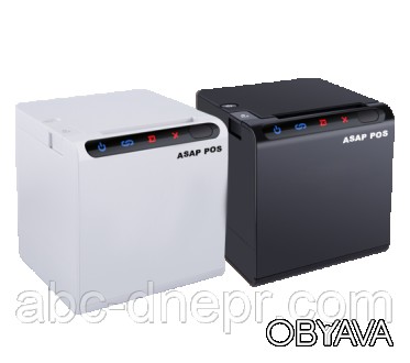 Особенности чекового принтера ASAP POS 80B:
	компактные размеры (127х127х129 мм). . фото 1