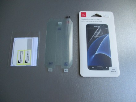 Фирменная Verizon, защитная пленка для Samsung Galaxy S7 Edge G935.   
Пленка п. . фото 3